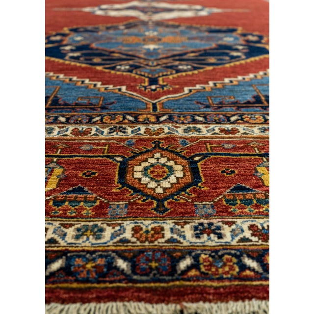Contemporary Oriental Handmade Rug 8'11" x 12'4" For Sale - Image 3 of 4