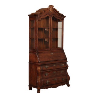 1980s Henredon 'Four Centuries' Drop-Front Secretary Desk For Sale