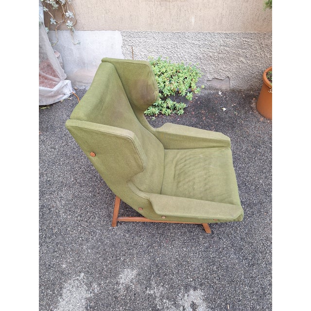 Model 977 Armchair by Gianfranco Frattini for Cassina, 1950s For Sale - Image 18 of 18