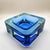 1960s Large Square Handcrafted Ashtray or Catchall in Murano Glass, Italy, 1960s For Sale - Image 5 of 9