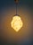 Glass Art Deco Pendant Light in Marbled Opaline Glass from Scailmont Glassworks, Belgium, 1920s. For Sale - Image 7 of 12