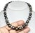 Metal Diamond Tahitian Pearl 18k Gold Necklace Certified For Sale - Image 7 of 10