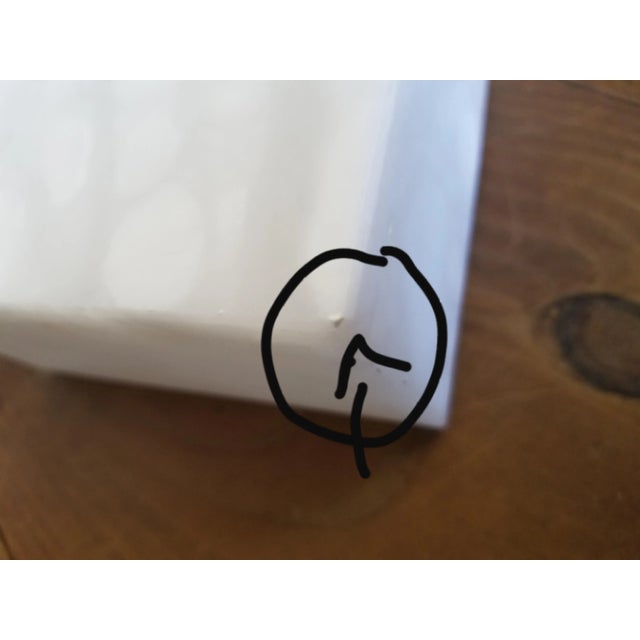 Alabaster Tissue Box Cover For Sale In San Antonio - Image 6 of 7