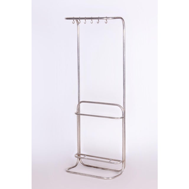 Vintage Bauhaus Wall Shelf in Chrome-Plated Steel, 1930s For Sale - Image 9 of 9