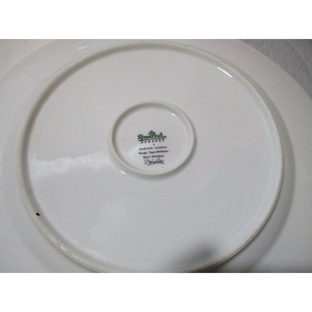 Ceramic Mid 20th Century Rosenthal Dinner Plates by Bjorn Wiindblad - A Set of 12 For Sale - Image 7 of 7