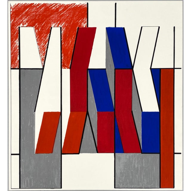 A print * a color screen print * by otto herbert hajek (1927–2005) * on high-quality bfk rives laid paper from arches,...