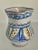 Ceramic Vintage Spanish Handmade, Hand Painted Petite Pottery Pitcher, by Internationally Known Spanish Potter, Lario For Sale - Image 7 of 12