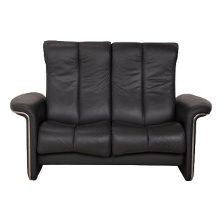 Soul Two-Seater Sofa in Leather from Stressless For Sale