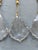 Antique Crystal Ornaments, Pendant Shape - Set of 4 For Sale - Image 4 of 9