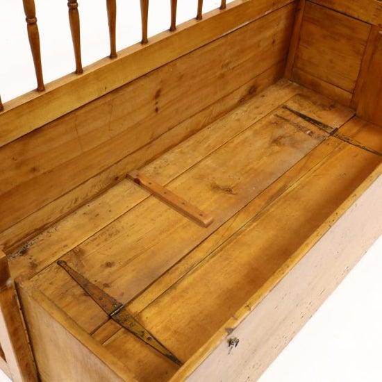 Late 19th Century Scandinavian Convertible Bench / Bed For Sale - Image 4 of 5