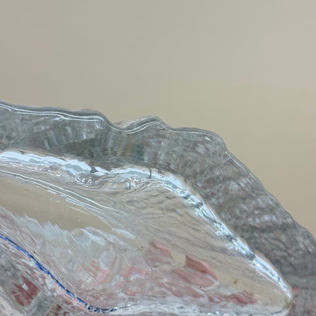 Vintage Glass Pinus Vase by Tapio Wirkalla for Iitalla, Finland, 1970s For Sale - Image 10 of 18