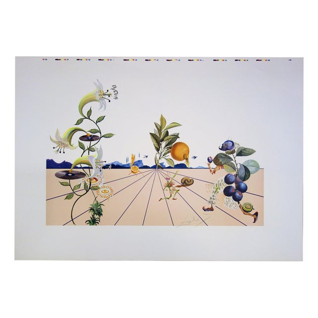 Salvador Dali, Flordali I, 1981, Lithograph For Sale