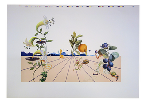 Salvador Dali, Flordali I, 1981, Lithograph