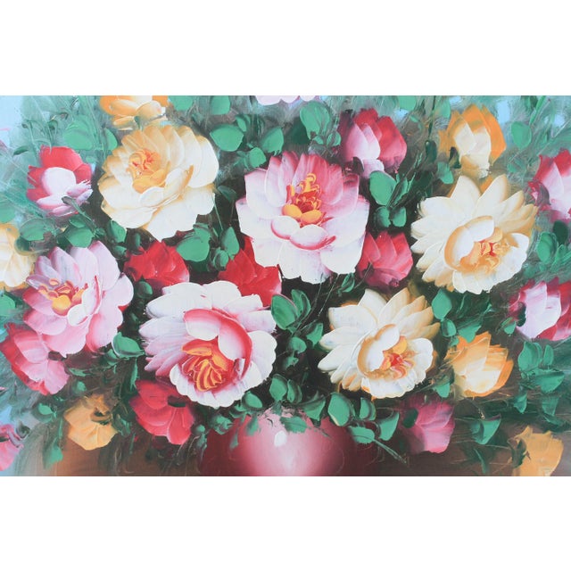 Mid-Century Modern Vintage Mid-Century Still Life Painting by Robert Cox For Sale - Image 3 of 6