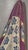 Textile Rare 19thC Chinese Manchu Flowerpot Shoes Embroidered Silk Purple Satin For Sale - Image 7 of 8