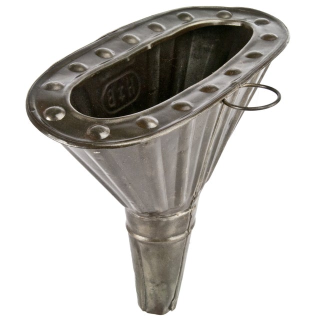 Vintage French Oval Gas Funnel Chairish