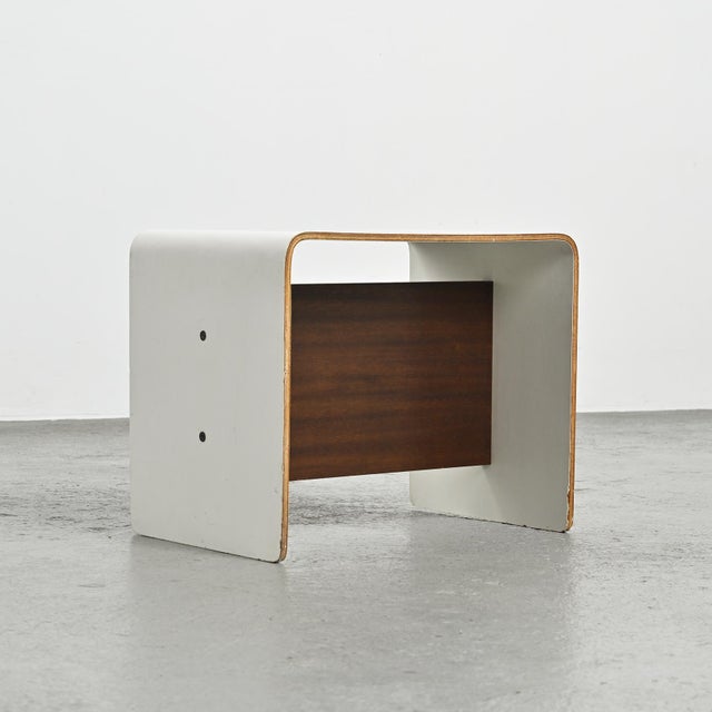 Ivory Bedside Table by Pierre Guariche, 1968 For Sale - Image 8 of 8