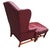Emerson Vintage-Inspired 3-Piece Leather Living Room Set With a Tufted Chesterfield Sofa, a Classic Wingback Armchair & Rectangular Ottoman. For Sale - Image 4 of 12