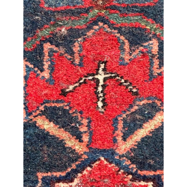 Purple Vintage Hamadan Rug, 1950s For Sale - Image 8 of 18