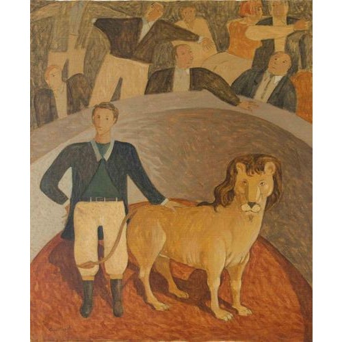 1970s Alberto Gallerati, San Daniele, Oil Painting on Canvas, 1970s For Sale - Image 5 of 5