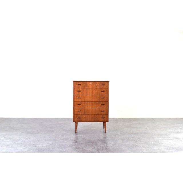 Mid-Century Modern Danish Teak Chest of Drawers, 1960s For Sale - Image 17 of 17