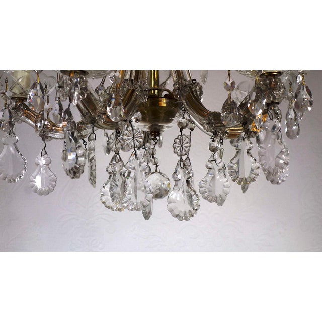 1950s Maria Theresia 5-Light Chandelier from Palwa, 1960s For Sale - Image 5 of 11