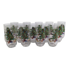 Example of Illustration Holiday Glasses