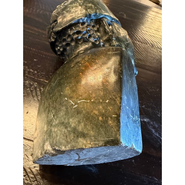 Dark Green Late 20th Century Zimbabwe Sculpture Shona For Sale - Image 8 of 15