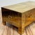 Brass Vintage Brass Clad Sarreid LTD Coffee Table Trunk For Sale - Image 8 of 14