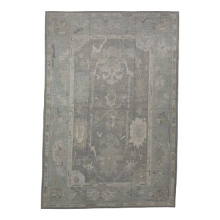 Turkish Oushak Rug 14'1" x 20'5" For Sale