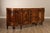 French Provincial French Louis XV Style 106" Long Marble Top Walnut Sideboard For Sale - Image 3 of 18