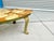 Muller of Mexico 1970s Mid Century Onyx & Brass Coffee Table by Arturo Pani for Muller For Sale - Image 4 of 11