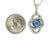 Natural Sapphire Diamond Pendant With Chain 17.5" 14k W Gold 2.17 TCW Certified $4,975 216663 MADE IN ITALY Nothing says,...