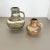 Multi-Colored Pottery Fat Lava Vases from Scheurich, Germany, 1970s, Set of 2 For Sale - Image 3 of 18