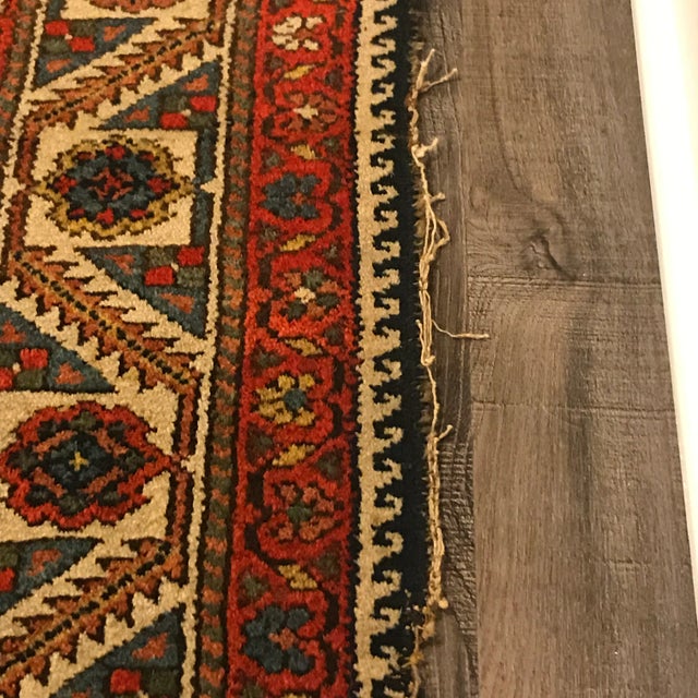 Early 20th Century Antique Malayer Rug -- 3’5” X 4’7” For Sale - Image 12 of 13