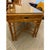Wood Rattan Midcentury British Colonial Campaign Style Desk & Chair Set For Sale - Image 7 of 10