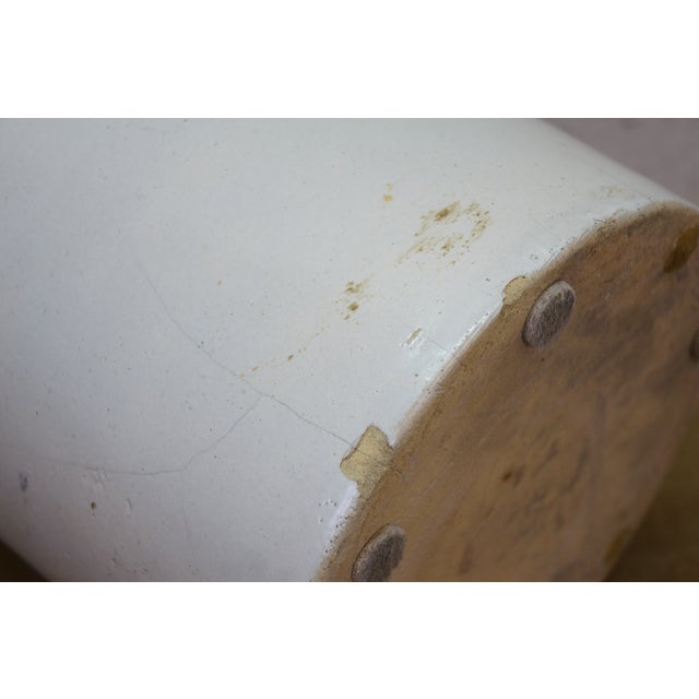 Ceramic Primitive Antique Old York Pottery Early Pfaltzgraff 2 Gallon Stoneware Crock For Sale - Image 7 of 13
