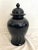 Contemporary Large Navy Blue Ceramic Ginger Jar For Sale - Image 3 of 5