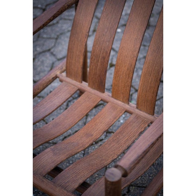Brown Wenge Lounge Chairs by Jørn Nilson, Denmark, 1966, Set of 2 For Sale - Image 8 of 9