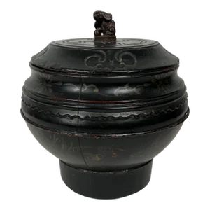 Qing Dynasty Wooden Food Storage Container