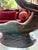 Art Deco Late 20th Century Art Deco Style Mermaid Sculpture With Verdigris Bronze Finish, 40” For Sale - Image 3 of 9