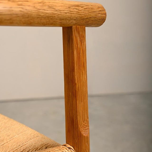 Model PP201 Dining Chairs in Oak and Papercord Seats by Hans J. Wegner for PP Møbler, 1970s, Set of 4 For Sale - Image 16 of 18