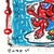 Tropical Flavor Escape - Original Pop Street Art Mixed Media Acrylic Painting on Posterboard by Gary John For Sale In Los Angeles - Image 6 of 6