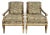 Henredon Rococo Style Lounge Chairs - A Pair For Sale