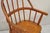 Early 20th Century Antique Colonial Style Bentwood Maple Small Child's Windsor Arm Chair For Sale - Image 5 of 10