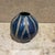 Modernist Studio Art Pottery Blue Vase Vessel Signed For Sale In San Diego - Image 6 of 11