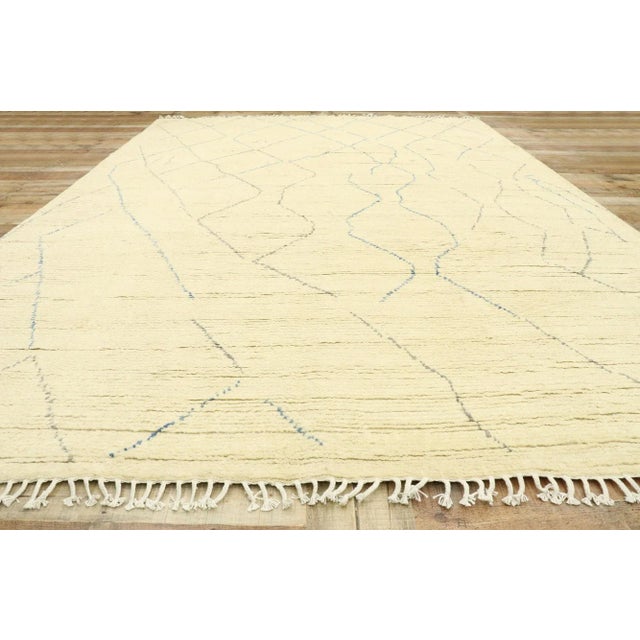 Textile Moroccan Area Rug - 08'10 X 12'02 For Sale - Image 7 of 9