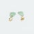 Vintage Chinese 14k Gold & Carved Jadeite Dangle/Drop Earrings For Sale - Image 10 of 14