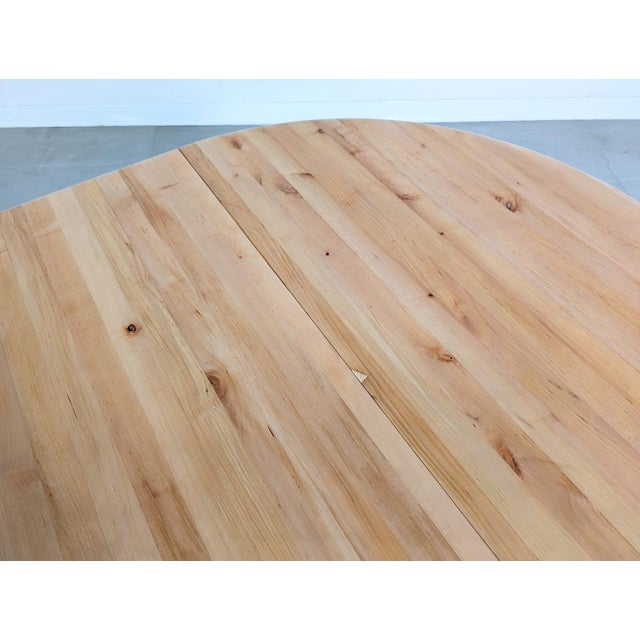 Mid-Century Extendable Dining Table in Pine by Rainer Daumiller For Sale - Image 10 of 12