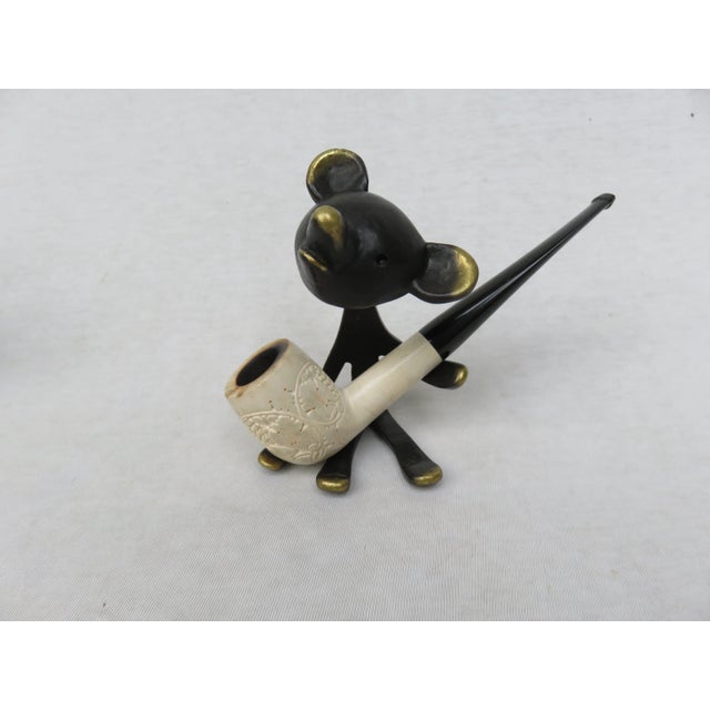 Austrian Pipe Stands by Walter Bosse, 1950s, Set of 3 For Sale - Image 10 of 12